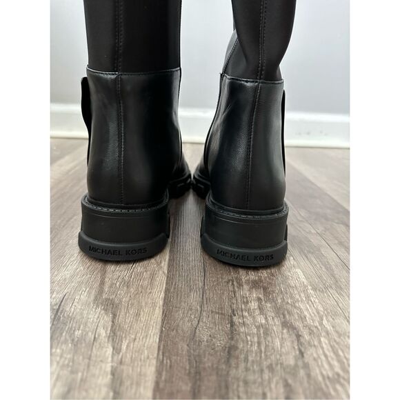 MICHAEL KORS RIDLEY BLACK OVER THE KNEE BOOT - Picture 6 of 11